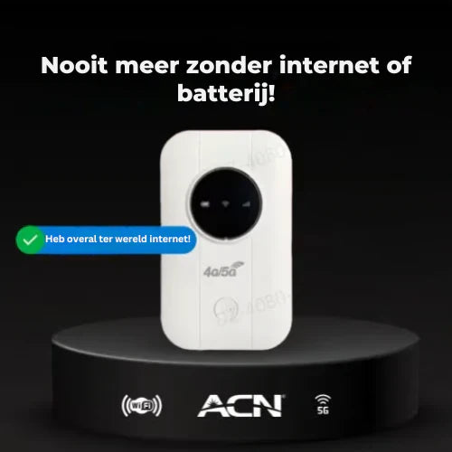 UltraLink Pocket Router™ – Onbeperkt internet, altijd en overal